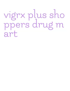 vigrx plus shoppers drug mart