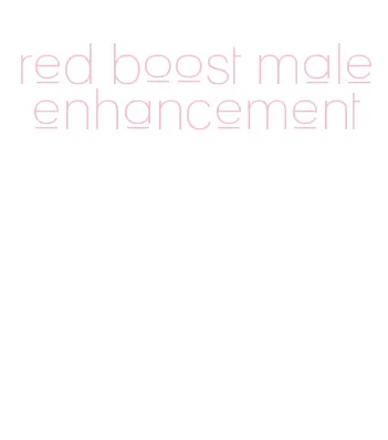 red boost male enhancement