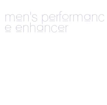men's performance enhancer
