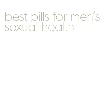 best pills for men's sexual health