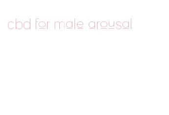 cbd for male arousal