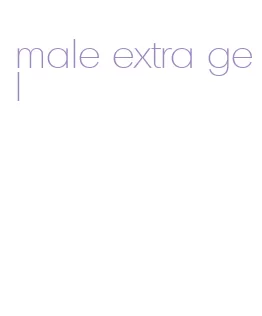 male extra gel