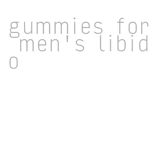gummies for men's libido