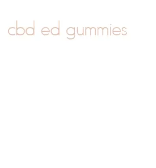 cbd ed gummies